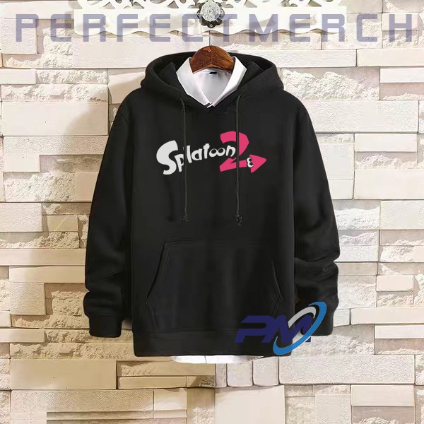 Áo Hoodie Tay Dài In Hình Splatoon 2