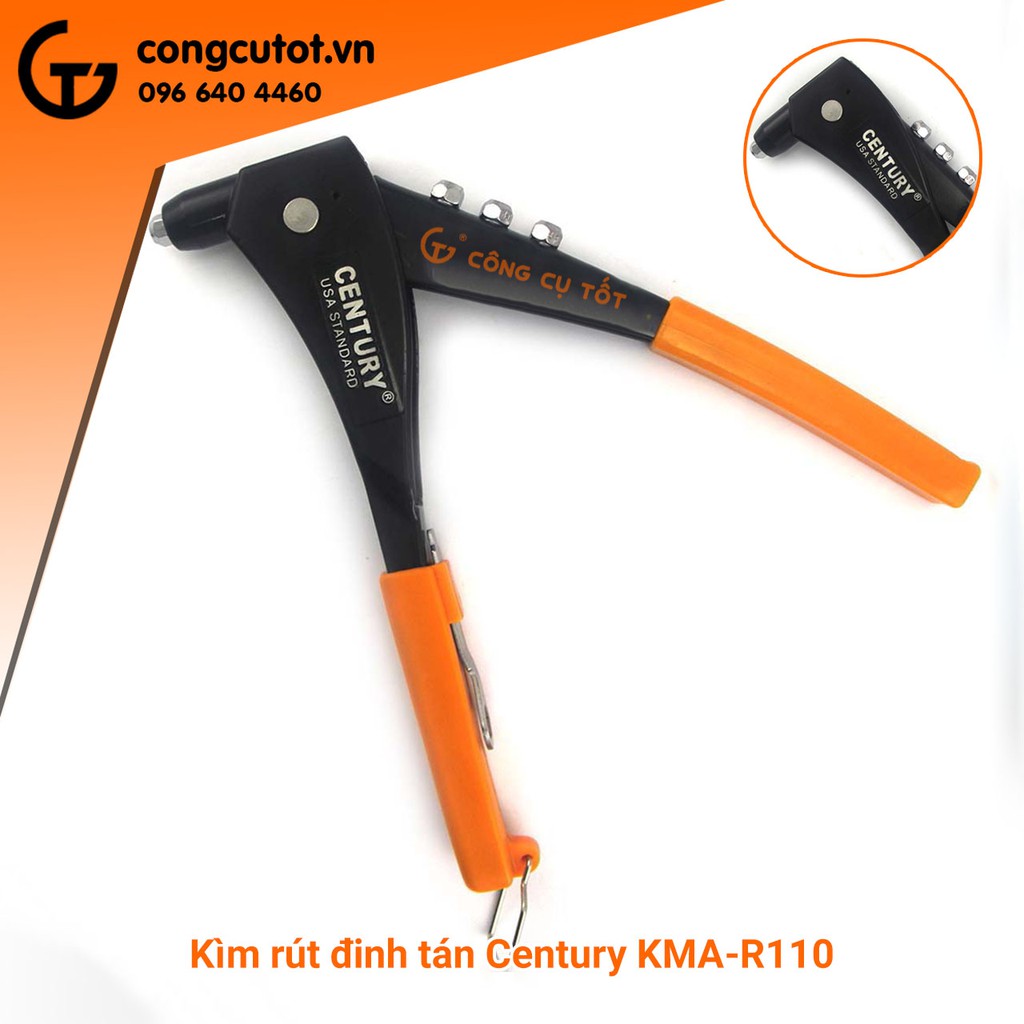 Kìm rút đinh tán Century KMA-R110