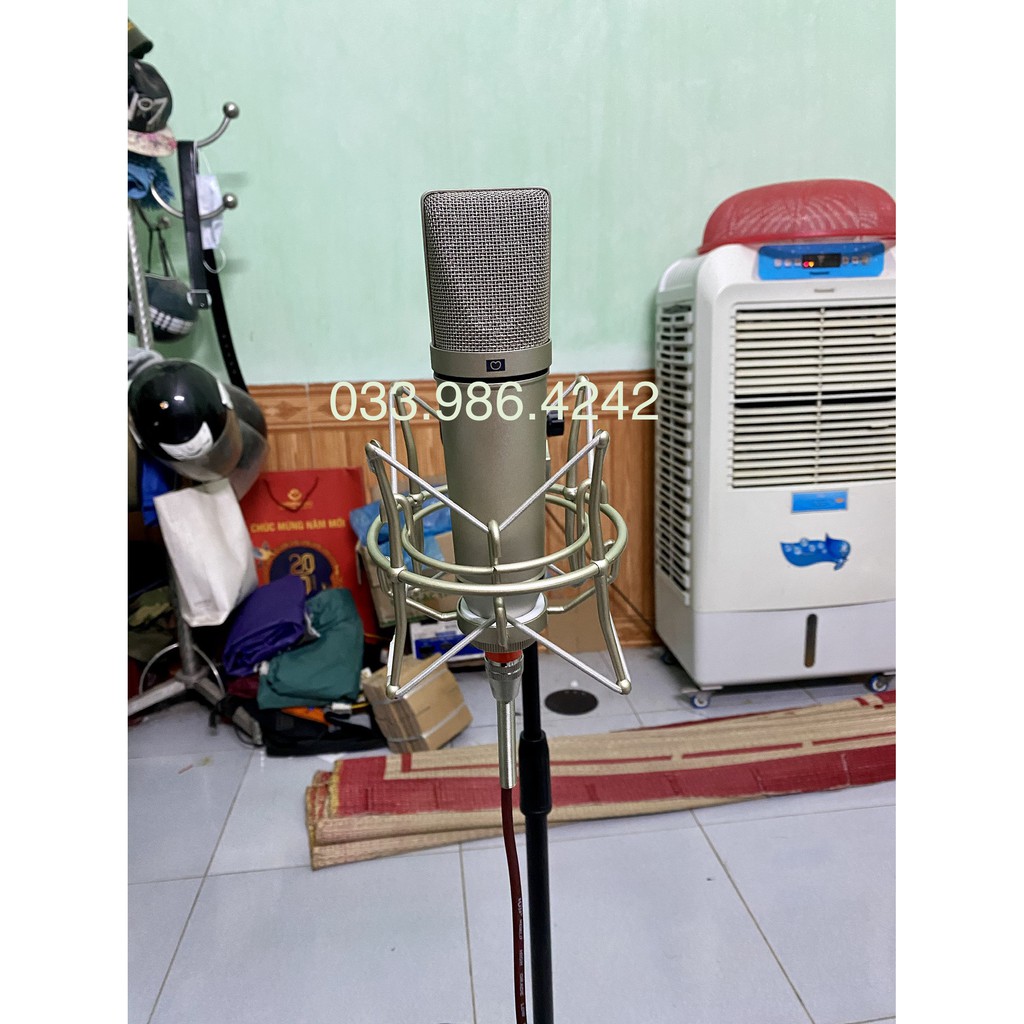 Mic thu âm AQTA U87  FREESHIP Micro thu âm AQTA U87 hát livestream , thiết kế cực đẹp . Bảo hành 12 tháng