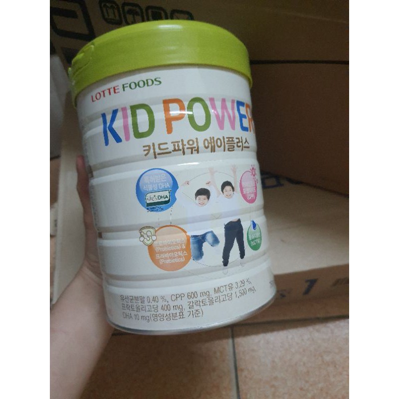 (Date T1/2023)Sữa Kid Power A+ nội địa Hàn Quốc (750g)