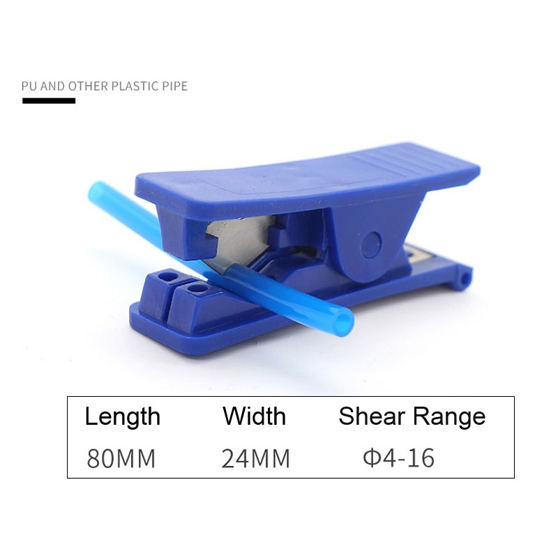 Dụng Cụ Cắt Ống Nhựa PE PU PVC Cao Su 16mm Chuyên Dụng