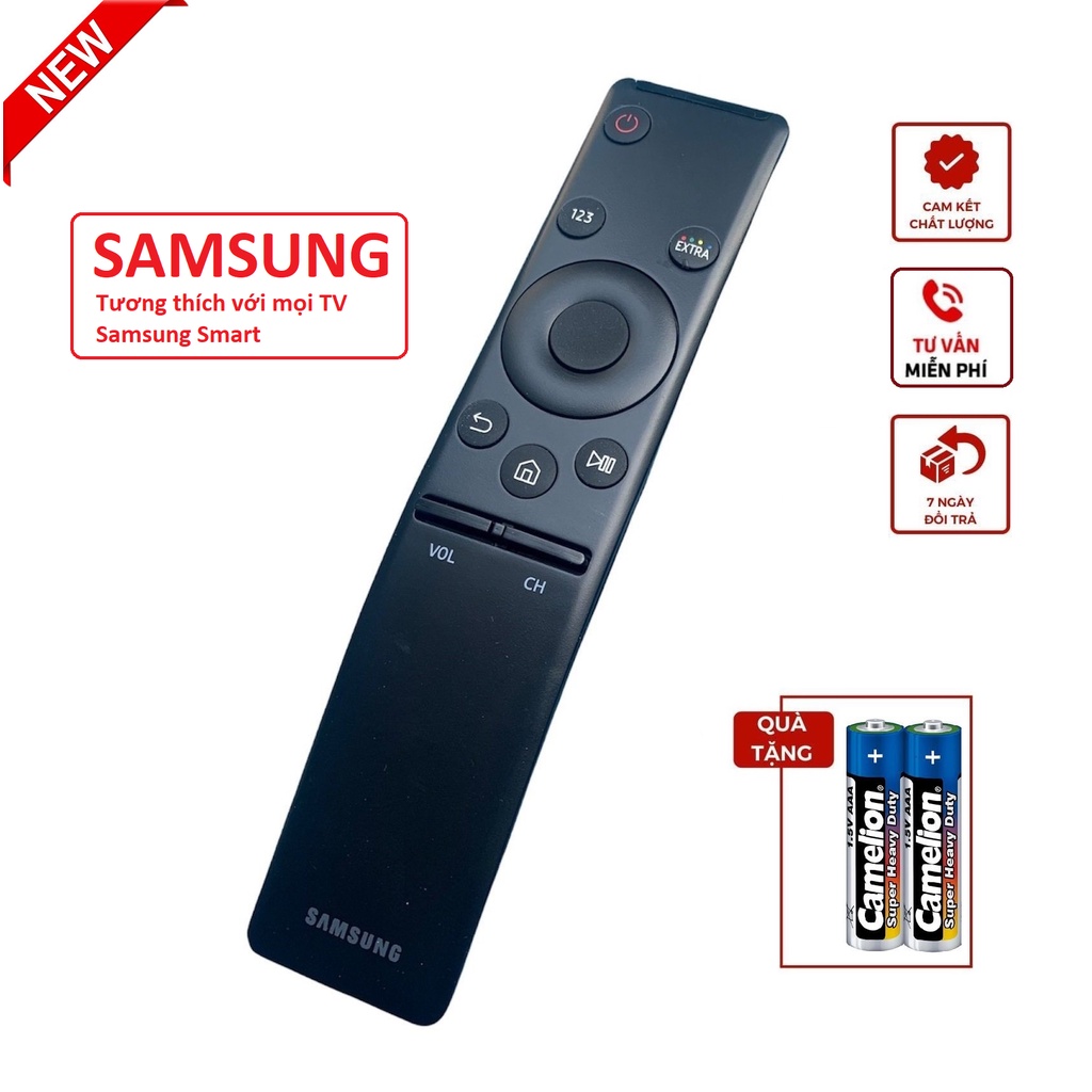 Điều khiển tivi Samsung Smart UA 32 40 43 49 50 55 QA65 4K KU NU RU Smart QLED - Hàng tốt