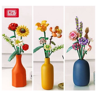 Lego bó hoa đa sắc, Bộ Đồ Chơi Lắp Ráp Mô Hình Bó Hoa đa sắc màu xuân hạ thu đông