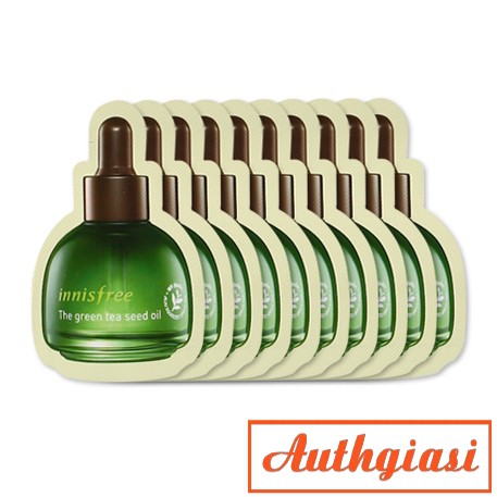 [Sample] Gói Sample tinh chất \ tinh dầu dưỡng trà xanh Innisfree Green Tea Seed Serum \ Oil | BigBuy360 - bigbuy360.vn