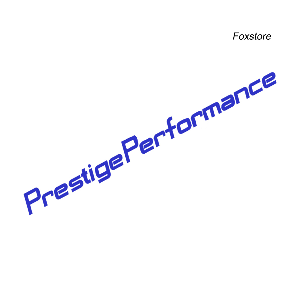FS Miếng Dán Chữ Prestige Performance Trang Trí Laptop Suv K1