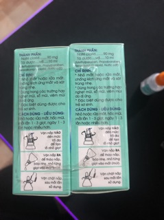 Nước muối nhỏ mắt mũi (dùng được cho trẻ sơ sinh)