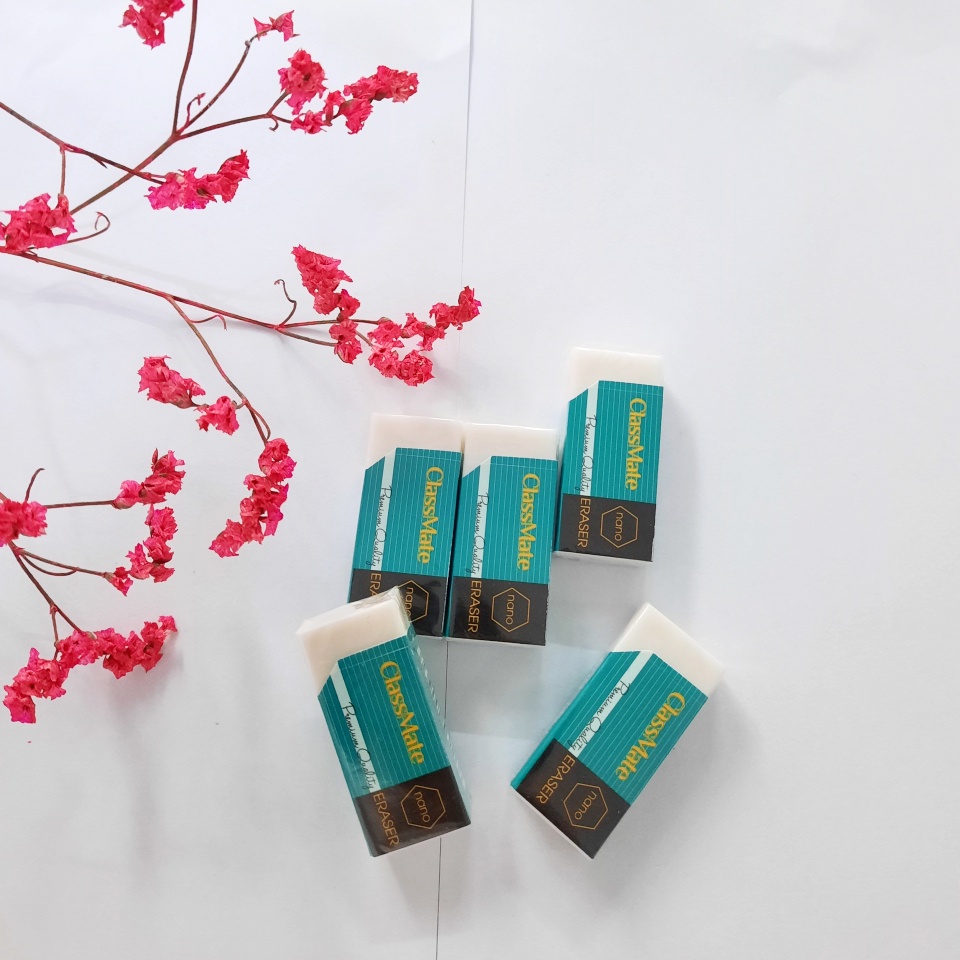 Gôm Tẩy Nano Premium Nhỏ CLASSMATE Giúp Làm Sạch Các Vết Chì Đen Một Cách Nhanh Chóng, Tiện Lợi, An Toàn Cho Bé CL-ER801