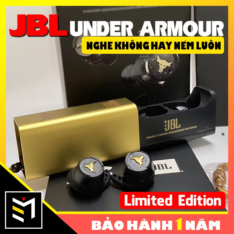 [ĐỈNH CỦA CHÓP] JBL Under Armour Project Rock Siêu Đẹp, Tai Nghe JBL, Tai Nghe Không Dây, Tai Nghe Bluetooth