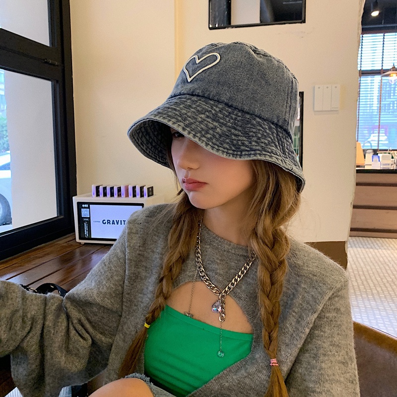 Hàng Mới Về Nón Bucket Màu Đen Che Nắng Thời Trang Mùa Hè Cho Nữ