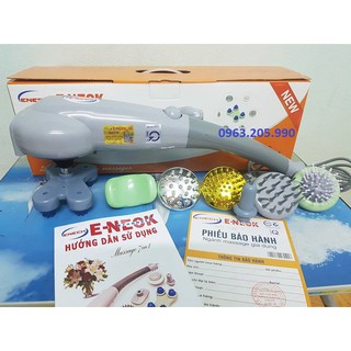 Máy massage cầm tay 7 đầu nhật bản, gậy đấm lưng, máy mát xa giảm đau