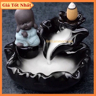 Thác khói trầm hương chú tiểu tặng 1 nụ trầm TKSP_30