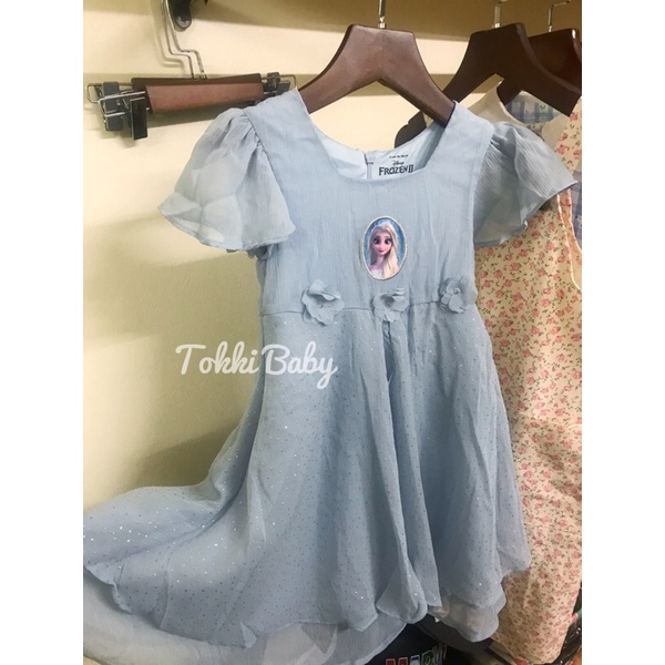 Váy công chúa Elsa dư xịn cho bé