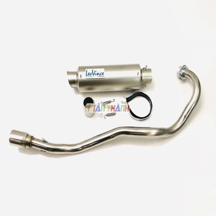pô leovince inox gắn raider fi
