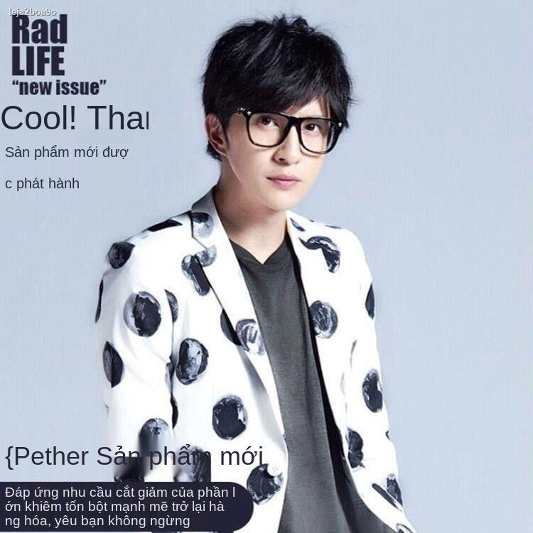 ▲▤♝Màu đỏ ròng cùng chống cận thị ánh sáng xanh kính nam retro lưới mặt lớn nữ phiên bản Hàn Quốc gương phẳng bảo vệ