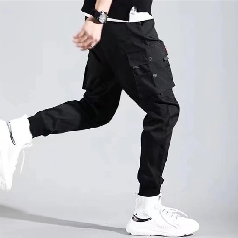 Quần Dài Có Túi Phong Cách hip hop Thời Trang Hàn Quốc