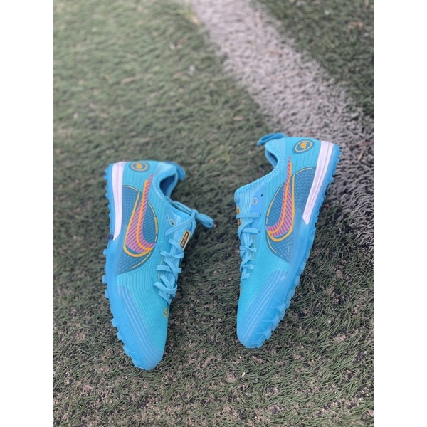 Giày đá bóng vapor 14 đế TF màu xanh chuyên sân cỏ nhân tạo 2022 2023