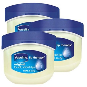 Vaseline dưỡng môi 7g vani, hoa hồng, không mùi