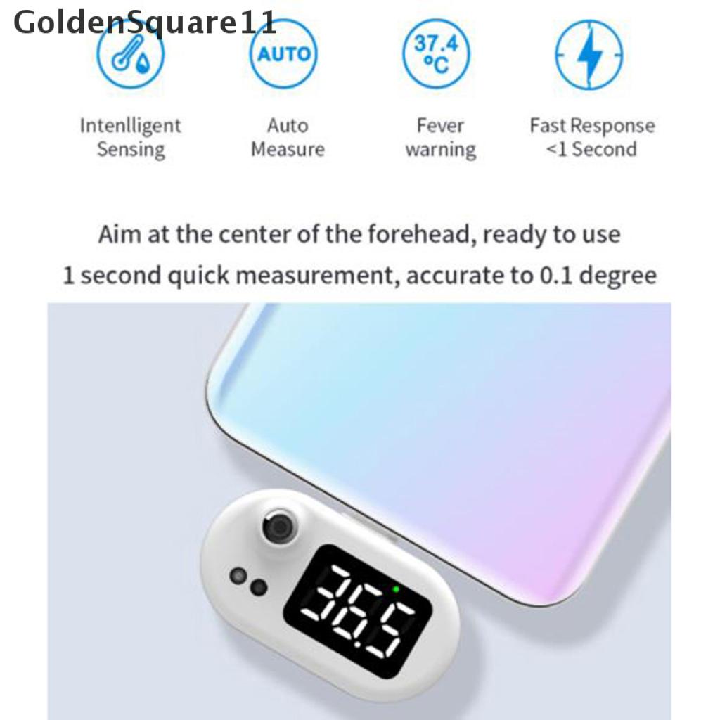 Nhiệt Kế Điện Tử Mini USB Có Màn Hình LED Hiển Thị Cho Điện Thoại Di Động Goldsquare11