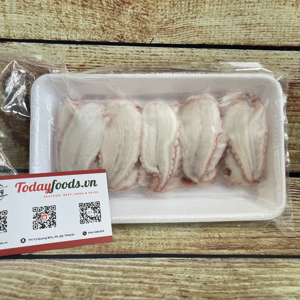 [CHỈ GIAO NỘI THÀNH HCM] Bạch tuộc luộc sushi 6G khay120G (Đông lạnh)