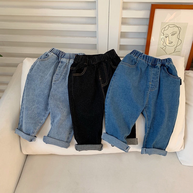 Quần jeans Dài Phong Cách Thời Trang Mới Cho Bé Trai