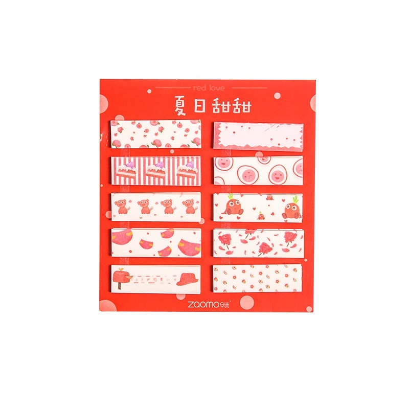 Set 10 mẫu 200 miếng stickers dùng để trang trí đánh dấu DIY