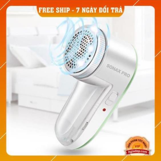 Máy cắt Lông xù quần áo, chăn thảm mini cầm tay Pin sạc tiện dụng Sonax Pro S9966