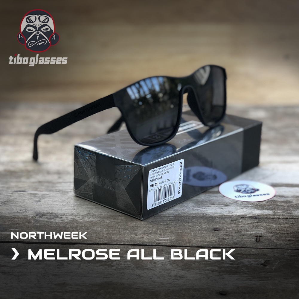 Mắt kính Northweek Melrose All Black 59-19 thumbnail