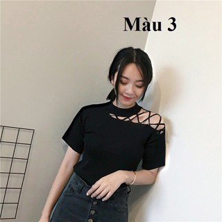 áo len đan dây vai quảng châu