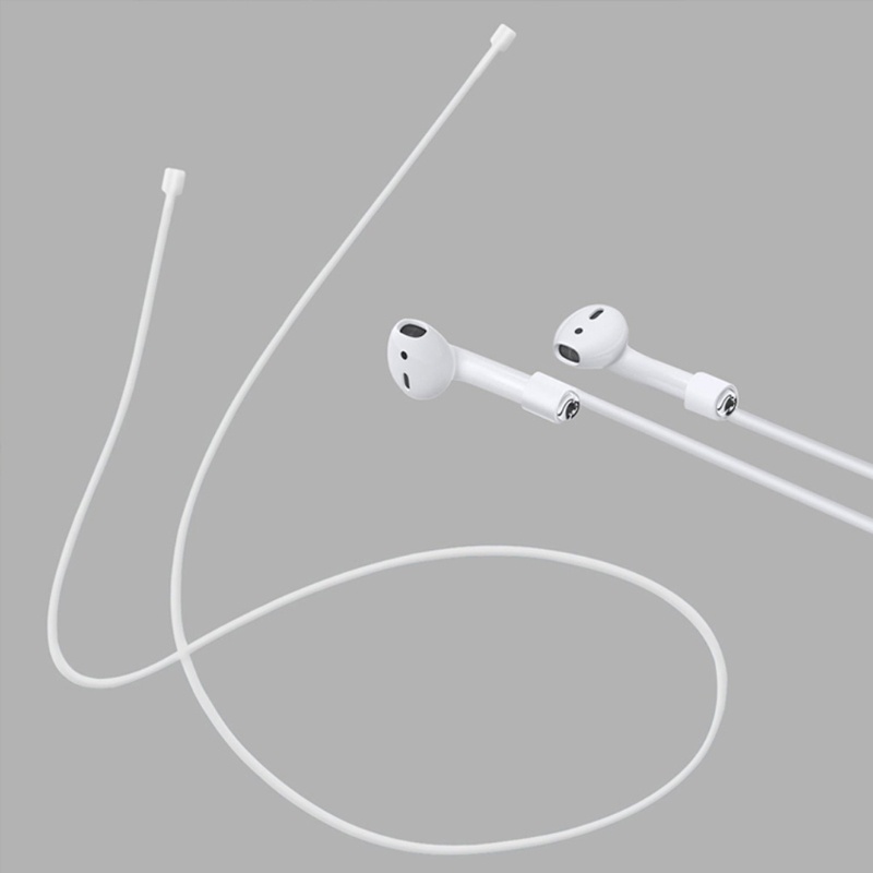 Vỏ Silicon Bảo Vệ Có Dây Đeo Cho Hộp Sạc Tai Nghe Không Dây Airpods