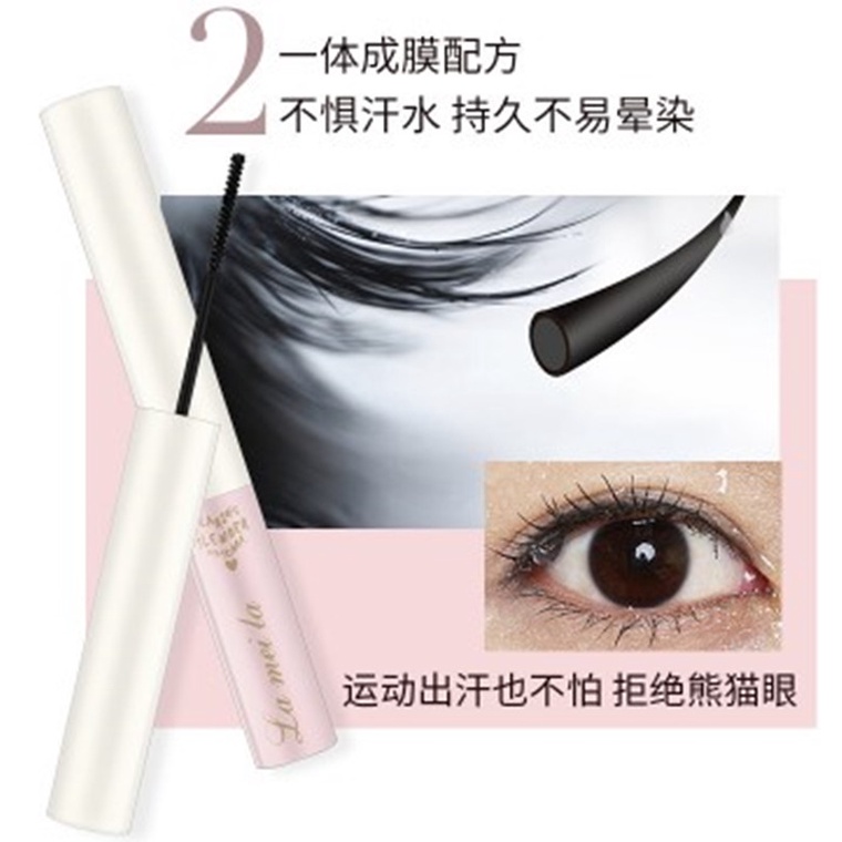 Mascara đầu mỏng chống nước không vón cục làm dài mi