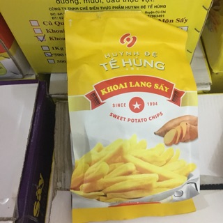 1 Thùng -6kg Khoai Lang Vàng Sấy Huynh Đệ Tề Hùng Date T1/2022