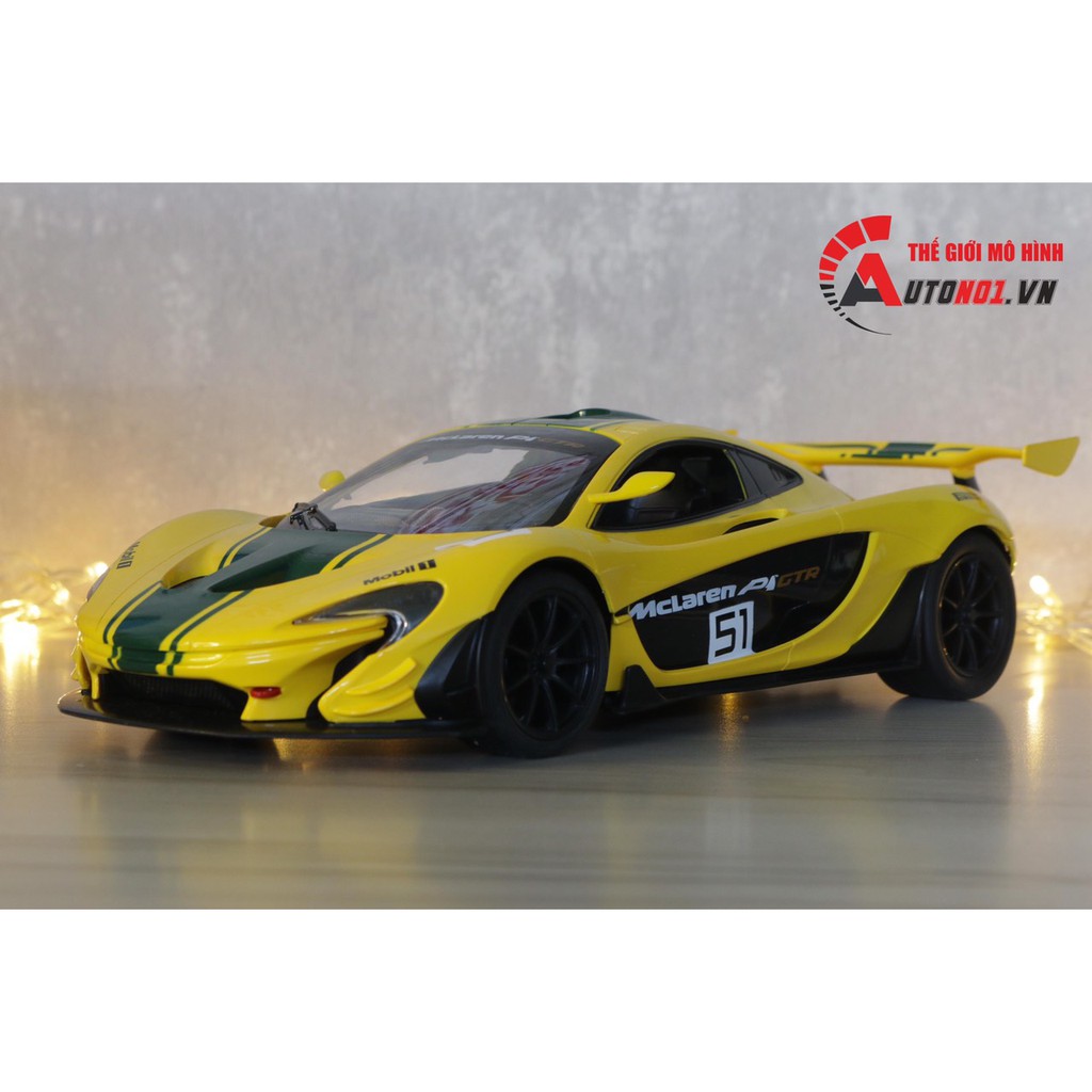 MÔ HÌNH XE ĐIỀU KHIỂN Ô TÔ MCLAREN P1 GTR 1:14 RASTAR 7236