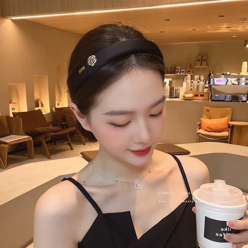 Băng đô hoa trà phong cách Hàn Quốc