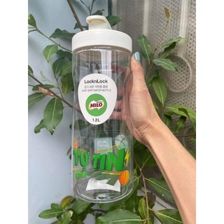 Bình nước nhựa lock & lock 1.2 lít milo