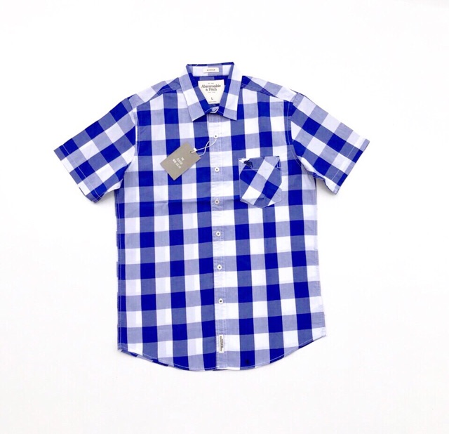 Áo sơ mi sọc ngắn tay nam | BigBuy360 - bigbuy360.vn