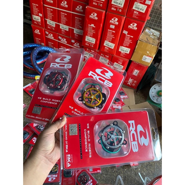 Nắp lọc nhớt rcb trong suốt gắn ex150 - 155