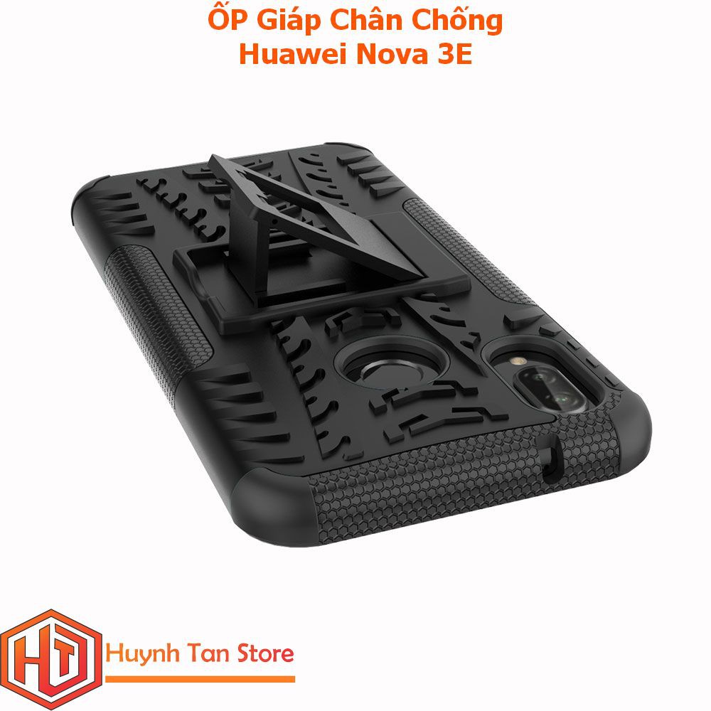 Ốp lưng Nova 3E chống sốc giáp chân chống (full màu)