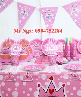 Đồ trang trí sinh nhật hello kitty(44 món)