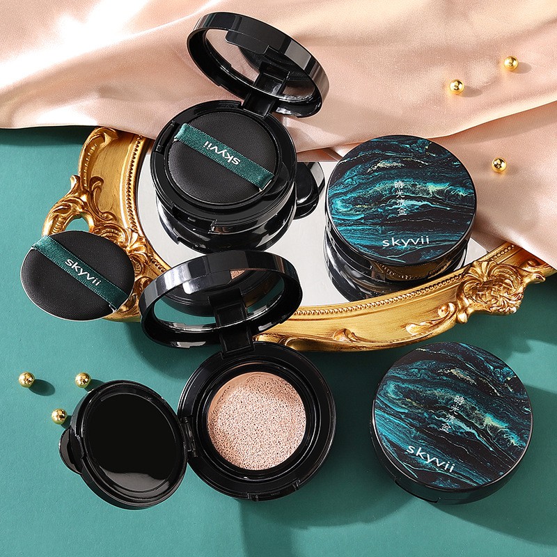 [Hàng mới về] BB cream air cushion giúp cấp ẩm / che khuyết điểm / bền màu / kháng nước cho làn da | BigBuy360 - bigbuy360.vn