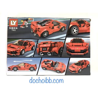 Lego Lắp Ráp Xe Đua 7802