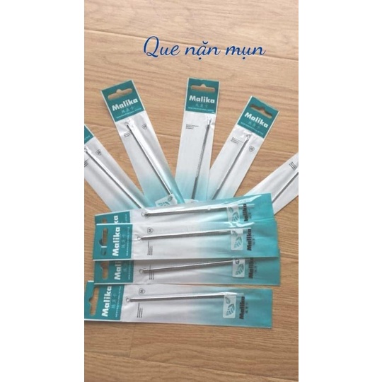 Que nặn mụn Malika