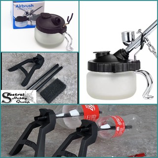 Bình xúc rửa bút sơn gác bút - Airbrush Cleaning Pot