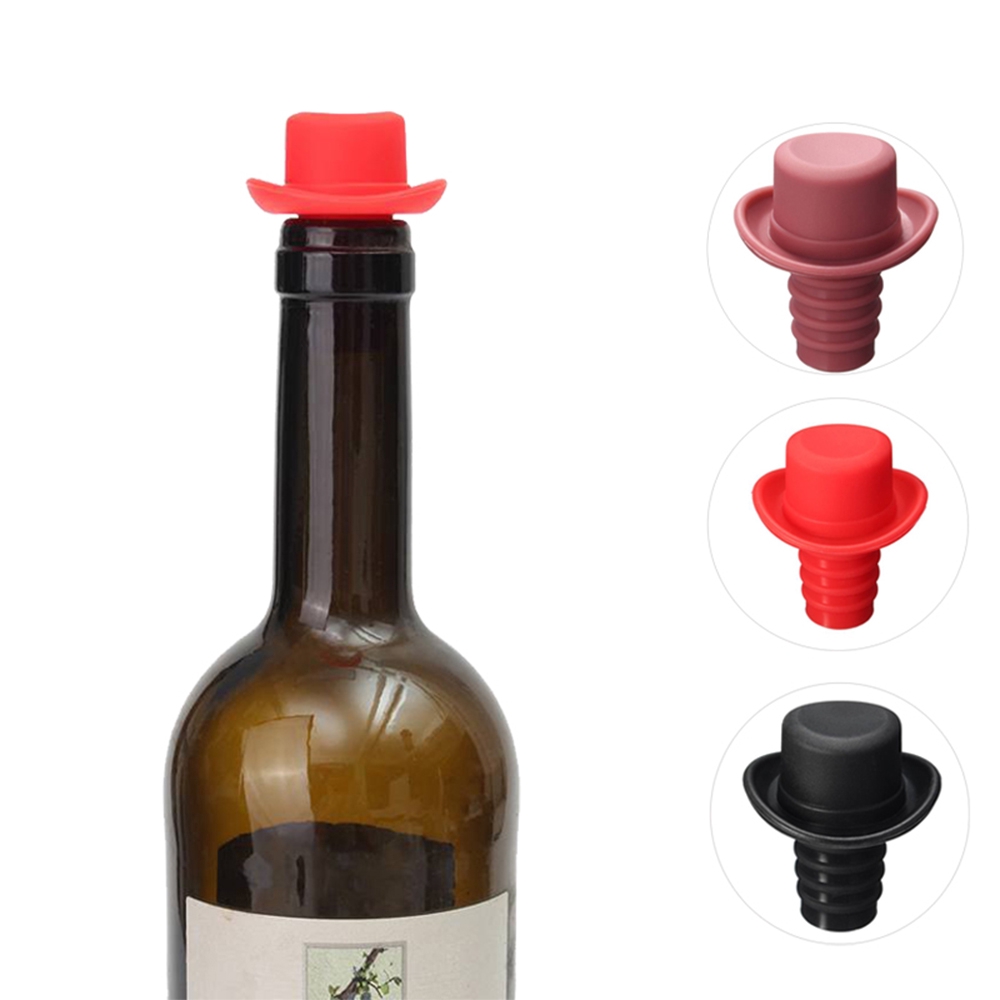 Nút đậy chai rượu bằng silicon cao cấp | BigBuy360 - bigbuy360.vn