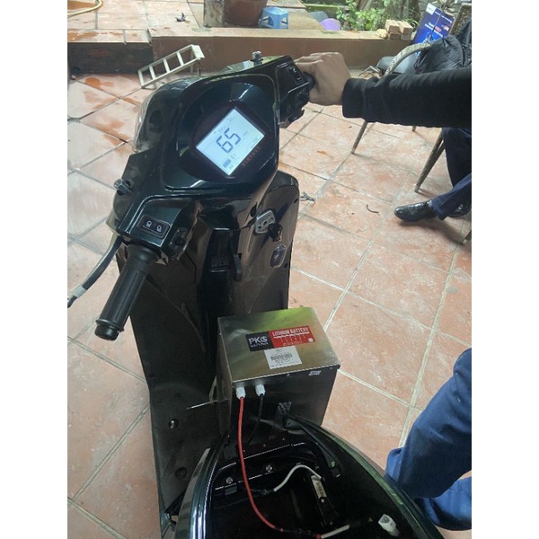 Bộ pin lithium 72v 50ah cho xe máy điện feliz ,....