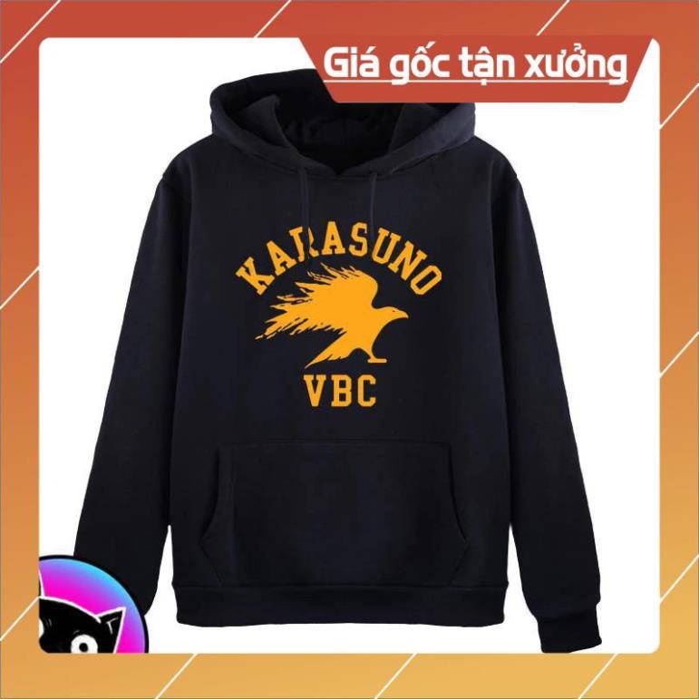 Mẫu áo Hoodie Anime Haikyuu Shouyou Hinata Karasuno - Vua Bóng Chuyền