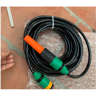 Bộ vòi xịt nước tưới cây, rửa xe nhựa cao cấp kèm 10m dây 8/11