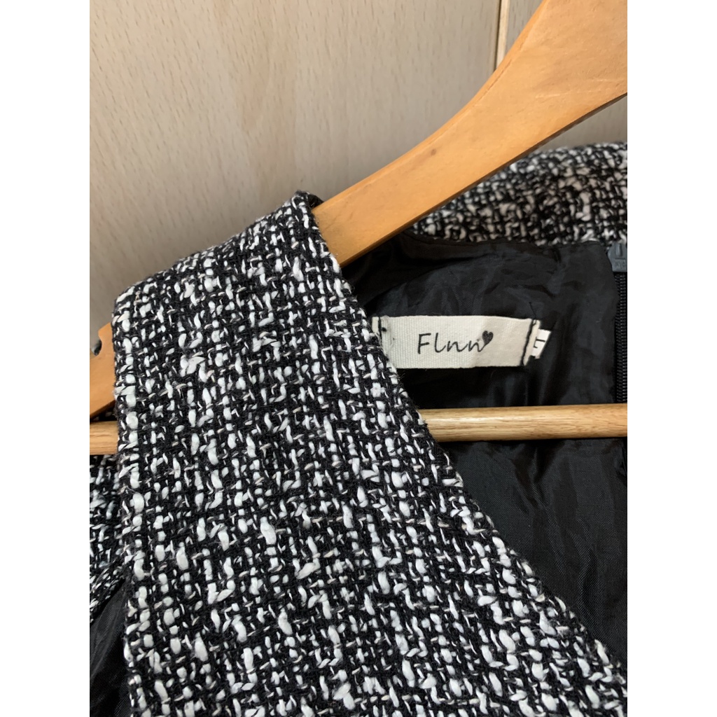 Đầm vải tweed No Brand