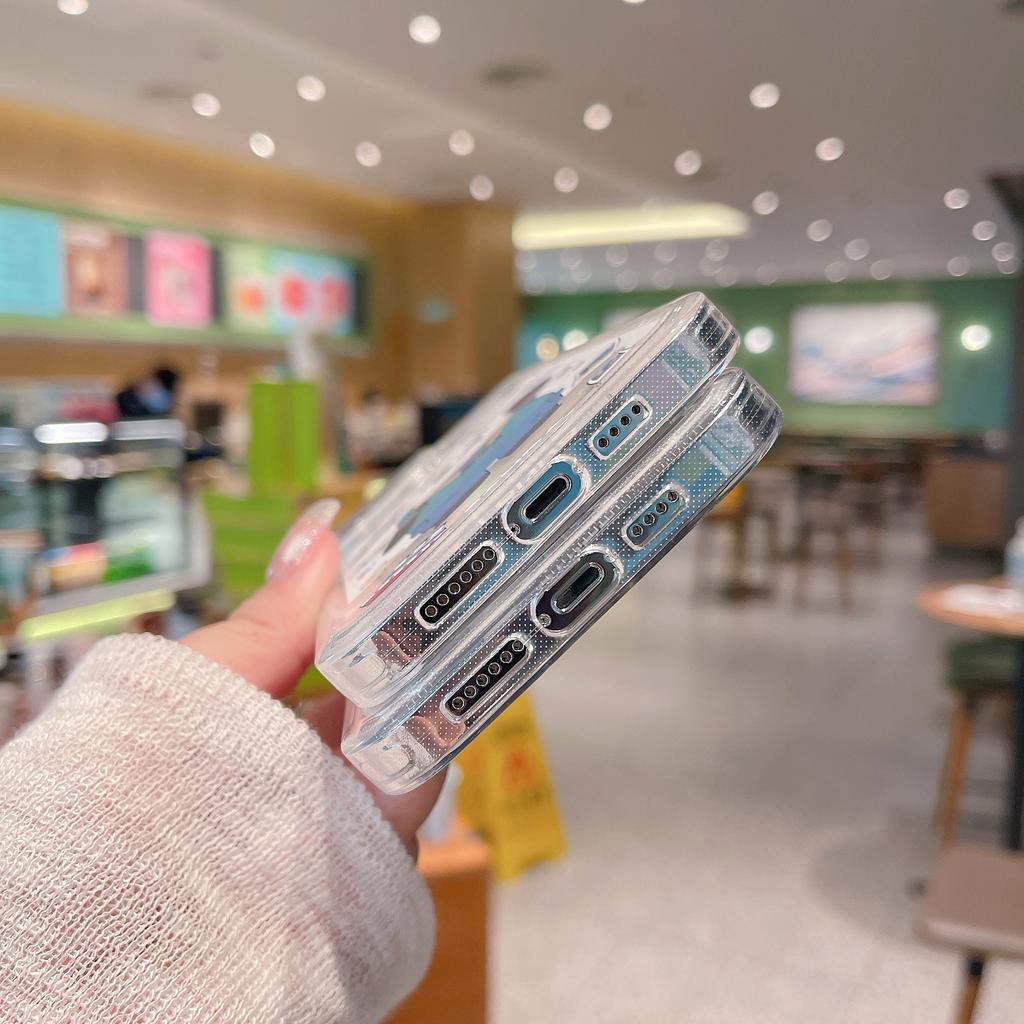 Ốp Điện Thoại Mềm Họa Tiết Gấu Trúc Hoạt Hình Cho iPhone 13promax 12 11 X XS Max 7 8 SE 2020