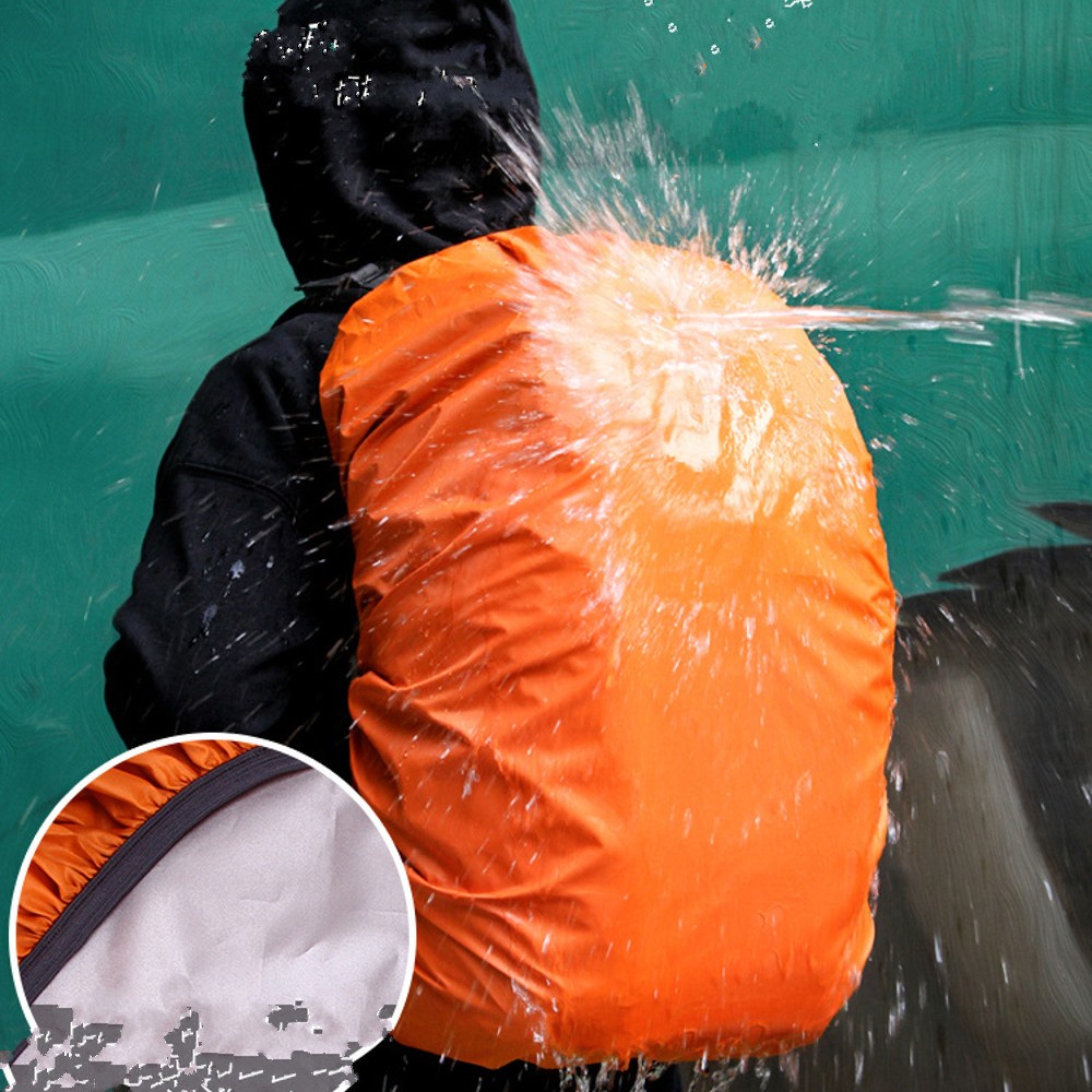 Túi trùm balo, áo bọc balo SIZE TO chống thấm nước, chống tia UV  dùng cho dân chạy bộ, đi xe đạp, dã ngoại