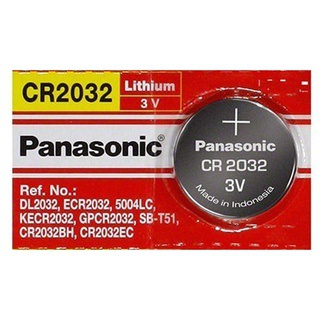 Pin chìa khóa CR2032, pin Panasonic Lithium 3V